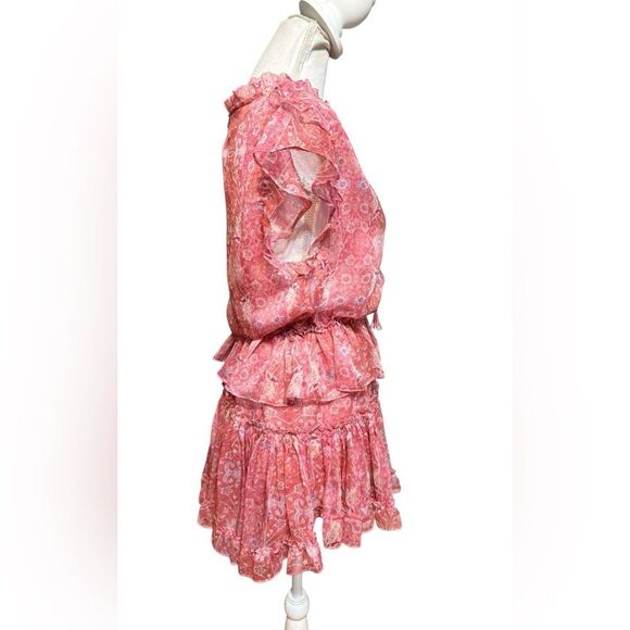 MISA Los Angeles Lilian Dress in pink - Picture 3 of 6